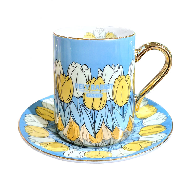 Rely Rabbit Tulip Mug Cup Set