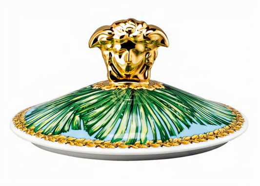 Versace Lidded mug with jungle animal motifs 19315-403713-28700