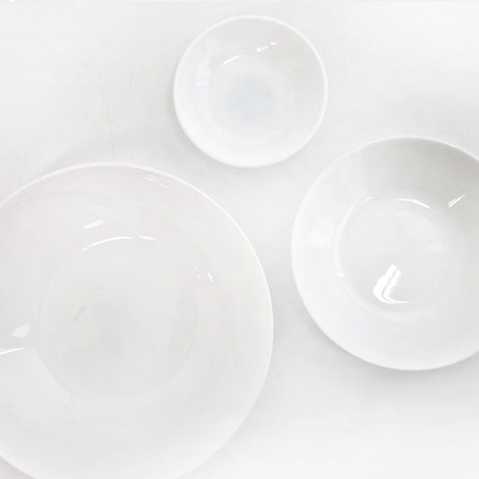 Ruwell Moon light opal glass tableware set