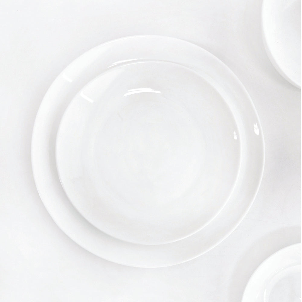 Ruwell Moon light opal glass tableware set