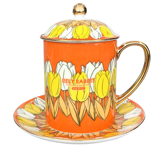 Rely Rabbit Tulip Mug Cup Set